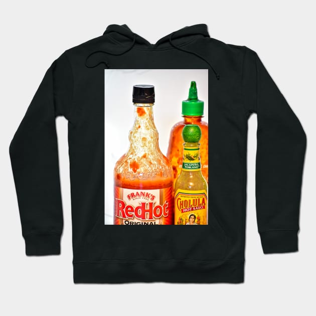 Hot Sauce Lovers Hoodie by Lhollowaydesign